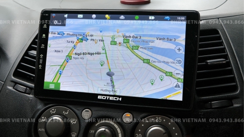 Màn hình DVD Android xe Mitsubishi Grandis 2003 - 2011 | Gotech GT6 New